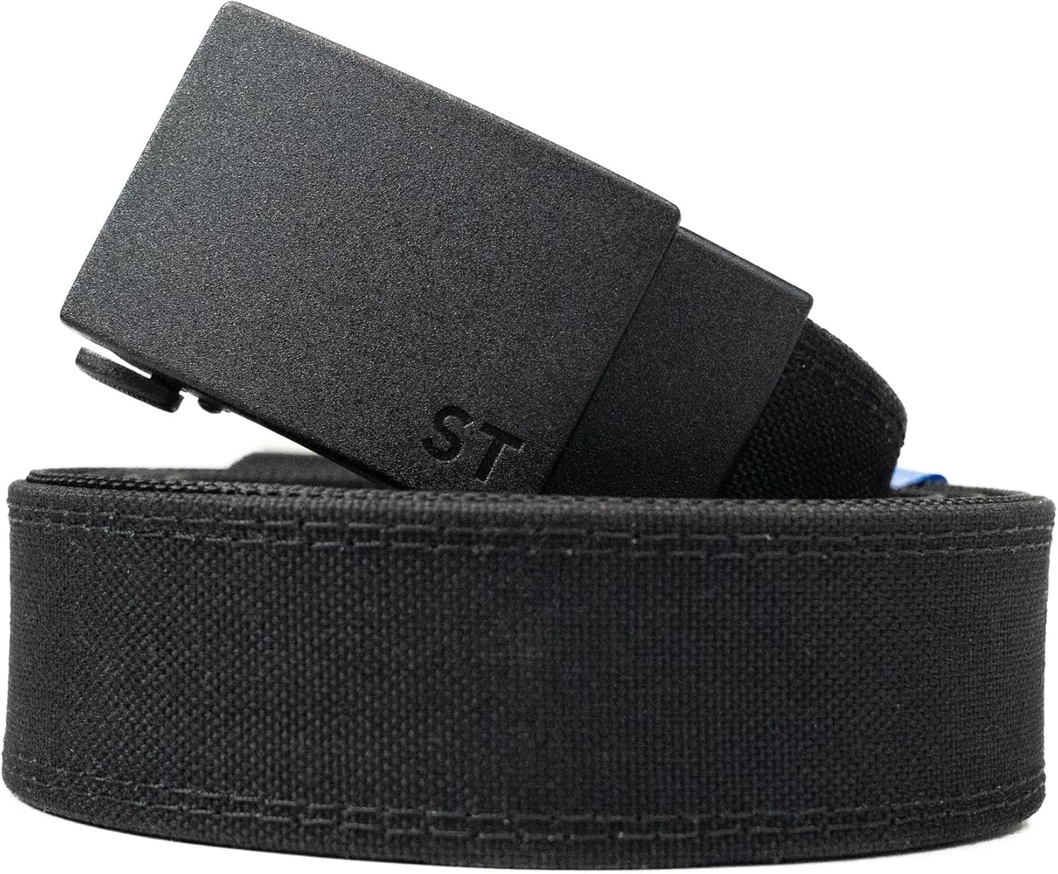 Savage Tacticians EDC Ratchet Belt for Men - Tactical 1.5" Nylon Gun Belt - Matte Black Strap for Concealed Carry