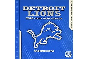 2024 Detroit Lions Box Calendar