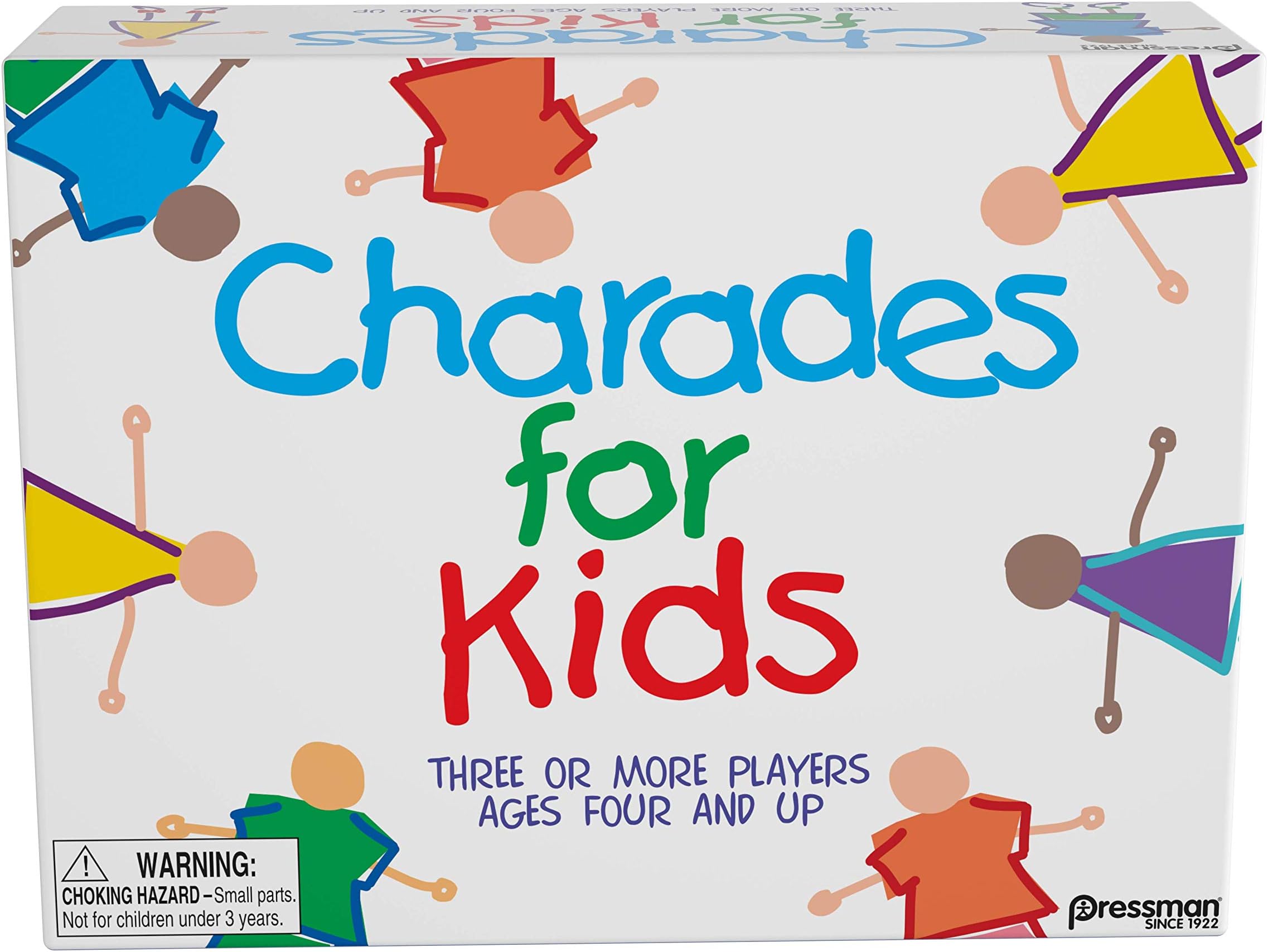 Pressman Charades for Kids - The 'No Reading Required' Family Game, 5"
