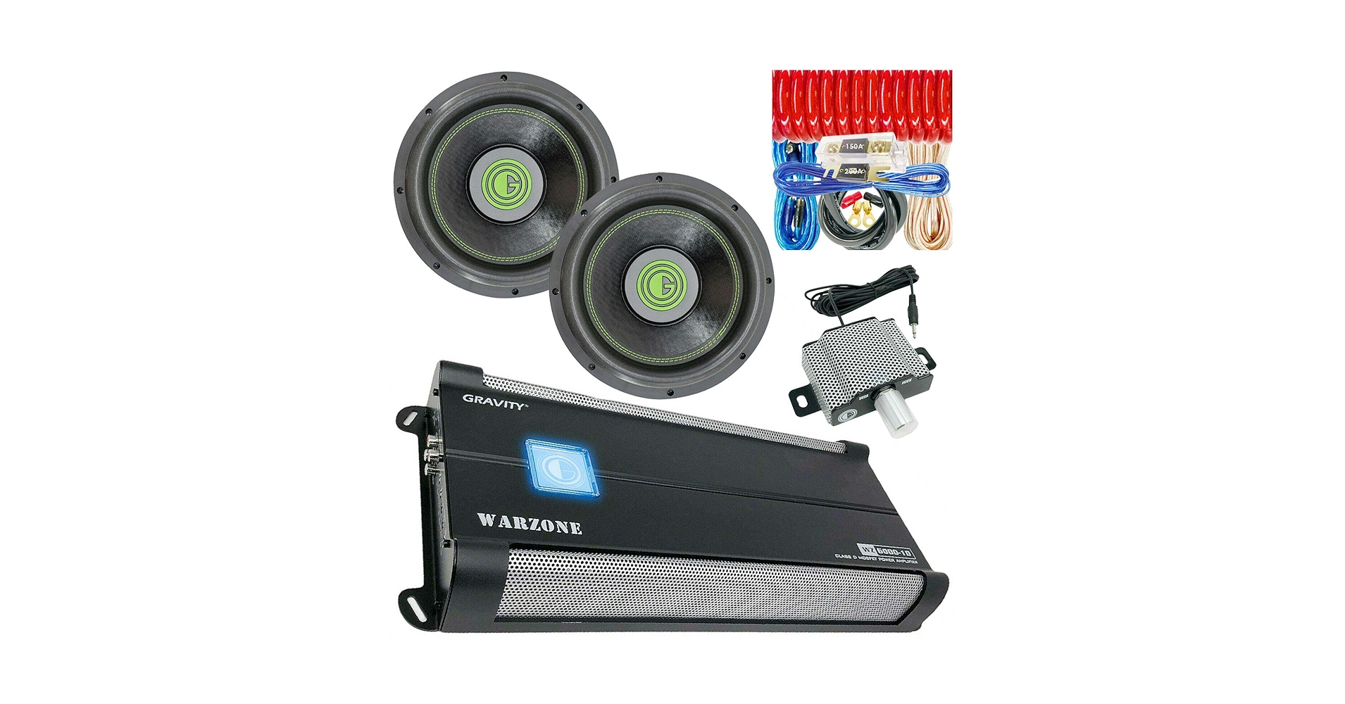 Amazon.com: Gravity WZ6000.1D 6000 Watts Class D Bass Car
