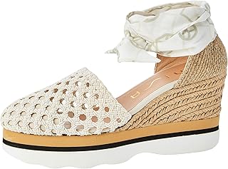 espadrilles blanches compensées