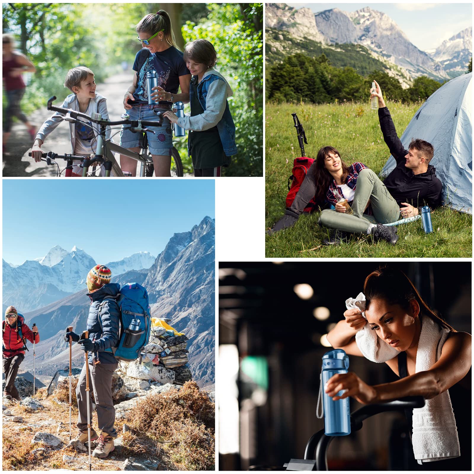 Borraccia Sportiva 780ml Antiperdite - Senza BPA, Design Pratico Per Palestra E Sport - Foto 11