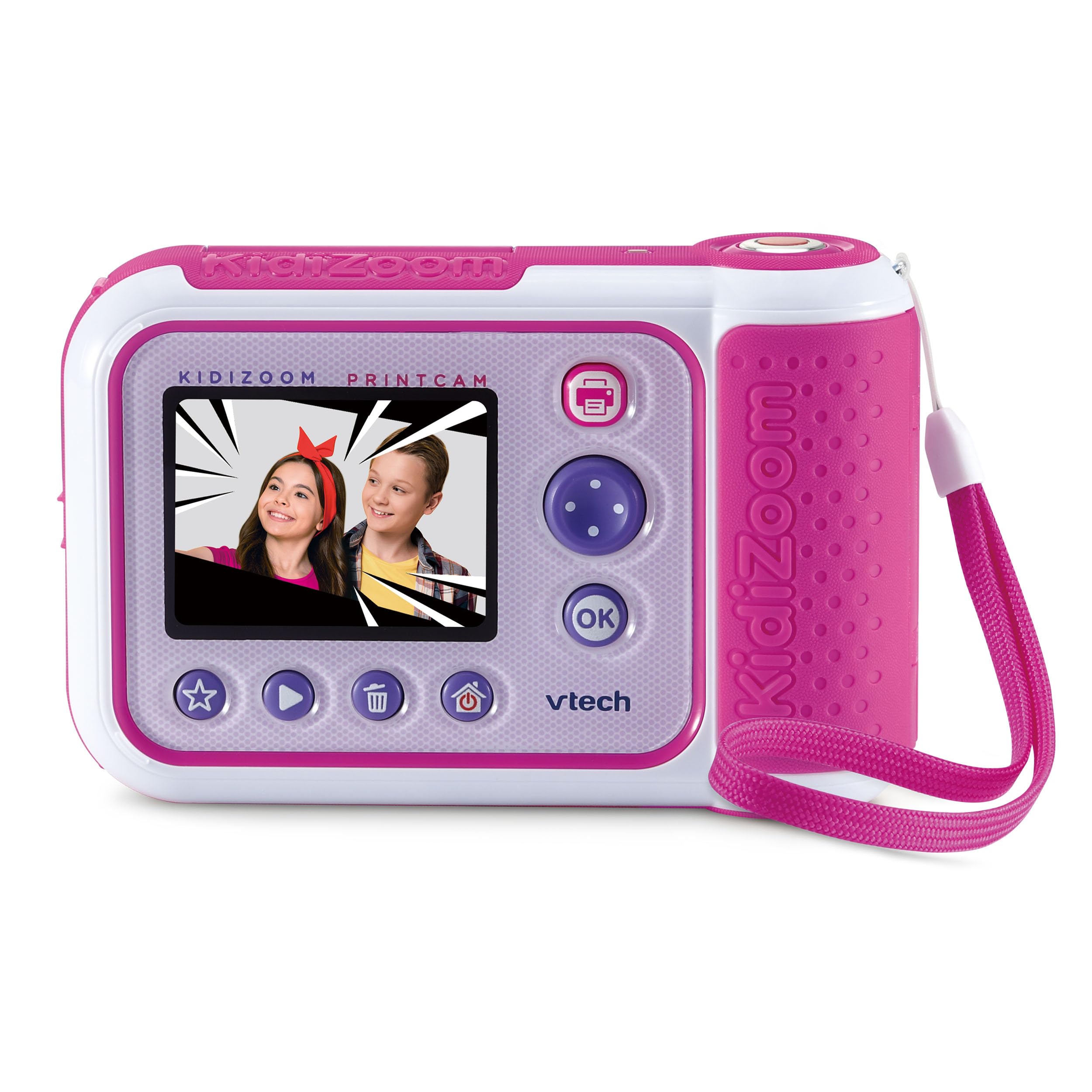 VTech KidiZoom Print Cam pink - Digitalkamera mit Fotodruck