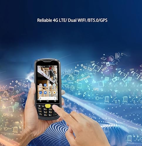 Miniatura 7 de BIX Escáner de código de barras Android 10, escáner Android 2D con Zebra SE4710, código QR, teclado numérico físico, 4G, WiFi, escáner de código de