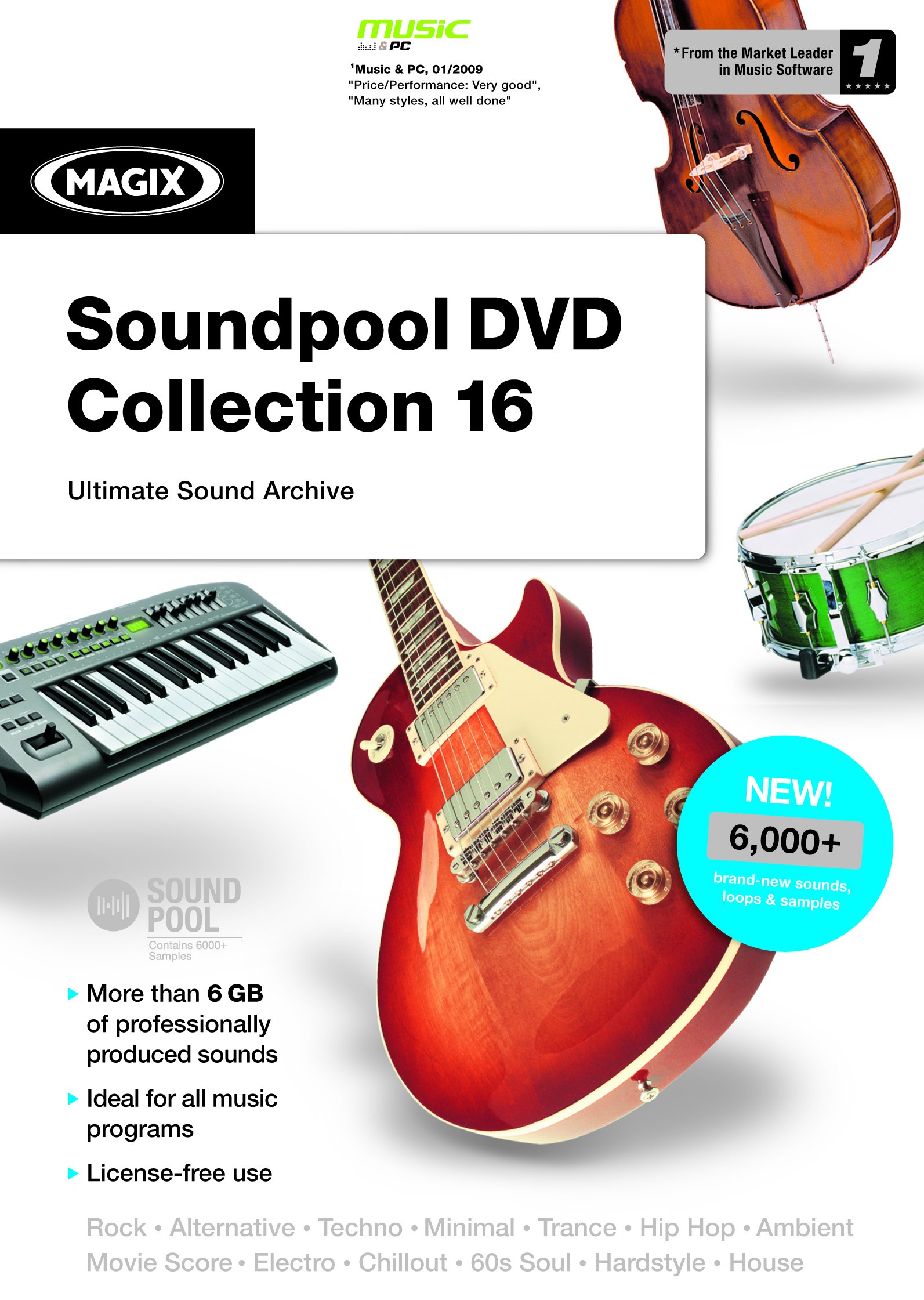 MAGIX Soundpool DVD Collection 16