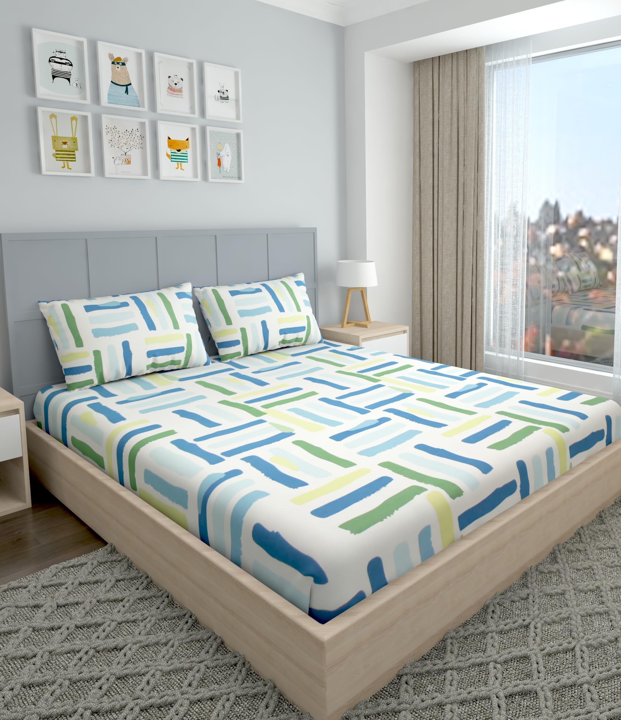 See full amazon price history chart for VOMZER 300 TC Cotton Feel All Around Elastic Fitted Queen Size Bedsheets, Supersoft Elastic Fitted Double Bedsheet with 2 Pillow Covers, Size 60x78x8 Inches VOMZER 300 TC Cotton Feel All Around Elastic Fitted Queen Size Bedsheets, Supersoft Elastic Fitted Double Bedsheet with 2 Pillow Covers, Size 60x78x8 Inches (B0D6BRWTPR) Amazon Price History, Amazon Price Tracker