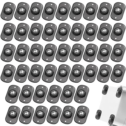 Miniatura 71 de Honoson 8 Pcs Self Adhesive Caster Wheels Appliance Rollers Appliance Sliders for Kitchen 360° Swivel Universal Wheel Mini Small Kitchen