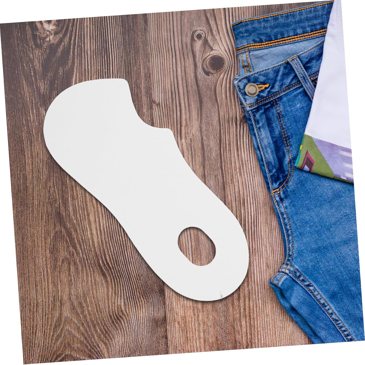 PartyKindom 100pcs Invisible Sock Liner Cardboard Sock Inserts Retail Store Organizers Foot-Friendly Design Reinforced Support