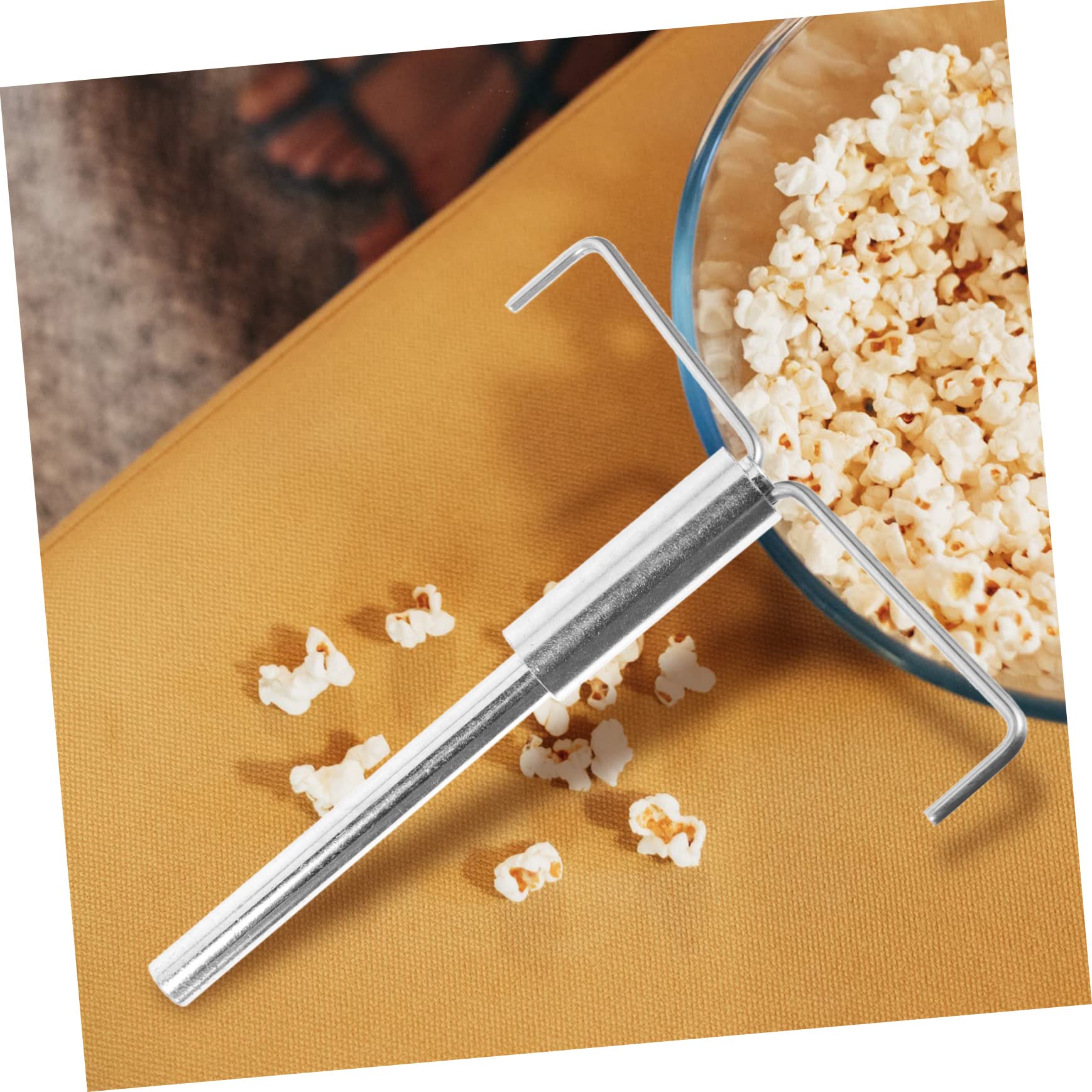 Cabilock Popcorn Machine Stir Rod Popcorn Replacement Arm Long Mixer Attachment