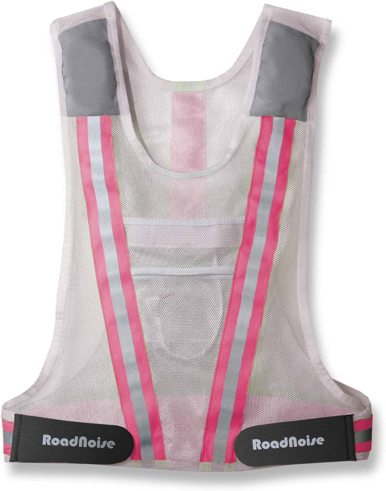 Running Vest With Speakers - Hot Pink - Reflective (Medium)