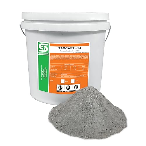 Simond Store - Cemento refractario moldeable 94% de alúmina hidráulica de cemento denso moldeable Clasificado 3270F Cemento de alta temperatura