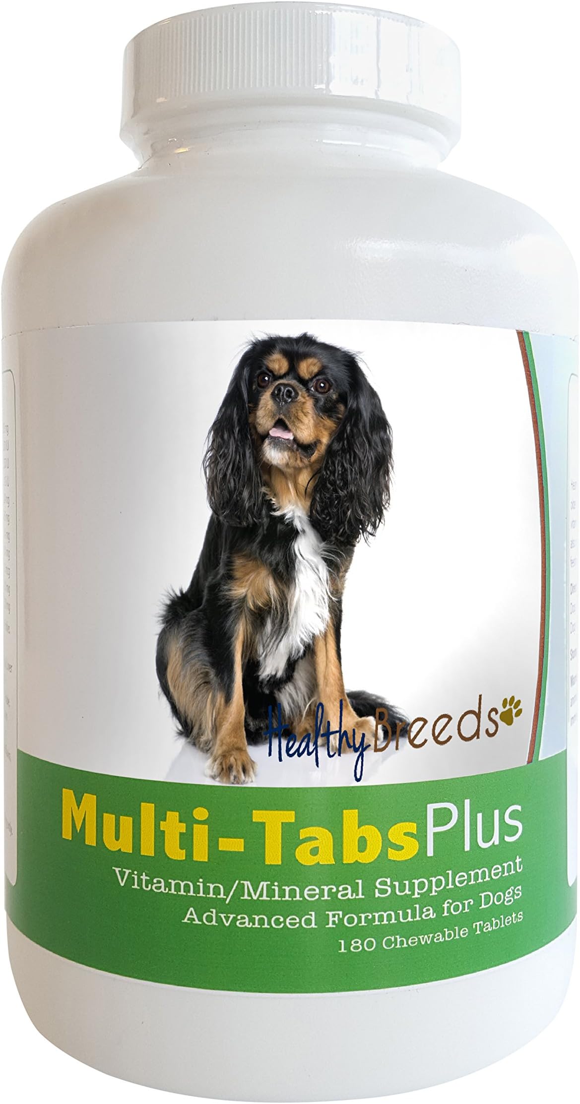 Healthy Breeds Cavalier King Charles Spaniel Multi-Tabs Plus Chewable Tablets 180 Count