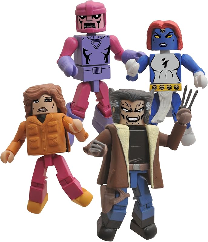 Caja exclusiva de Marvel Minimates: X-Men Days of Future Past Comic SDCC 2014