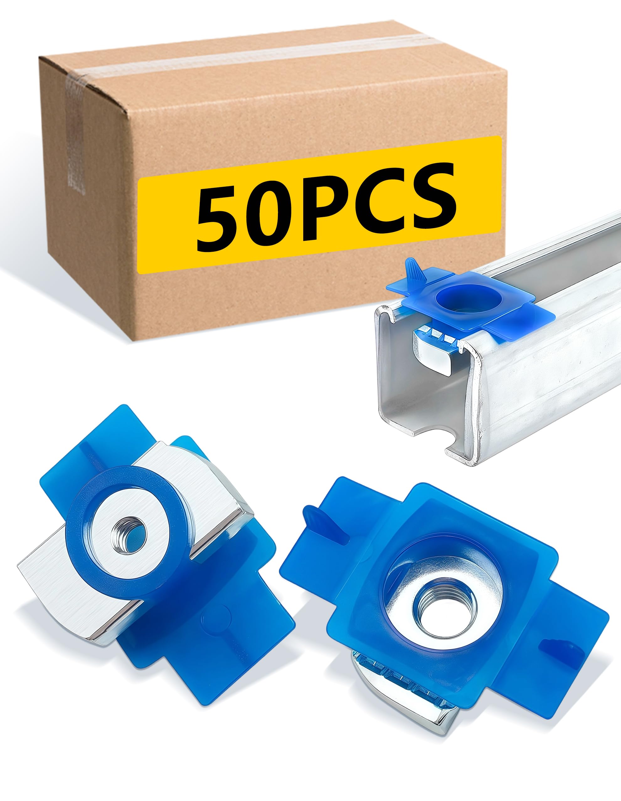 Nylon Strut Nuts - Twist-Lock Fasteners -8