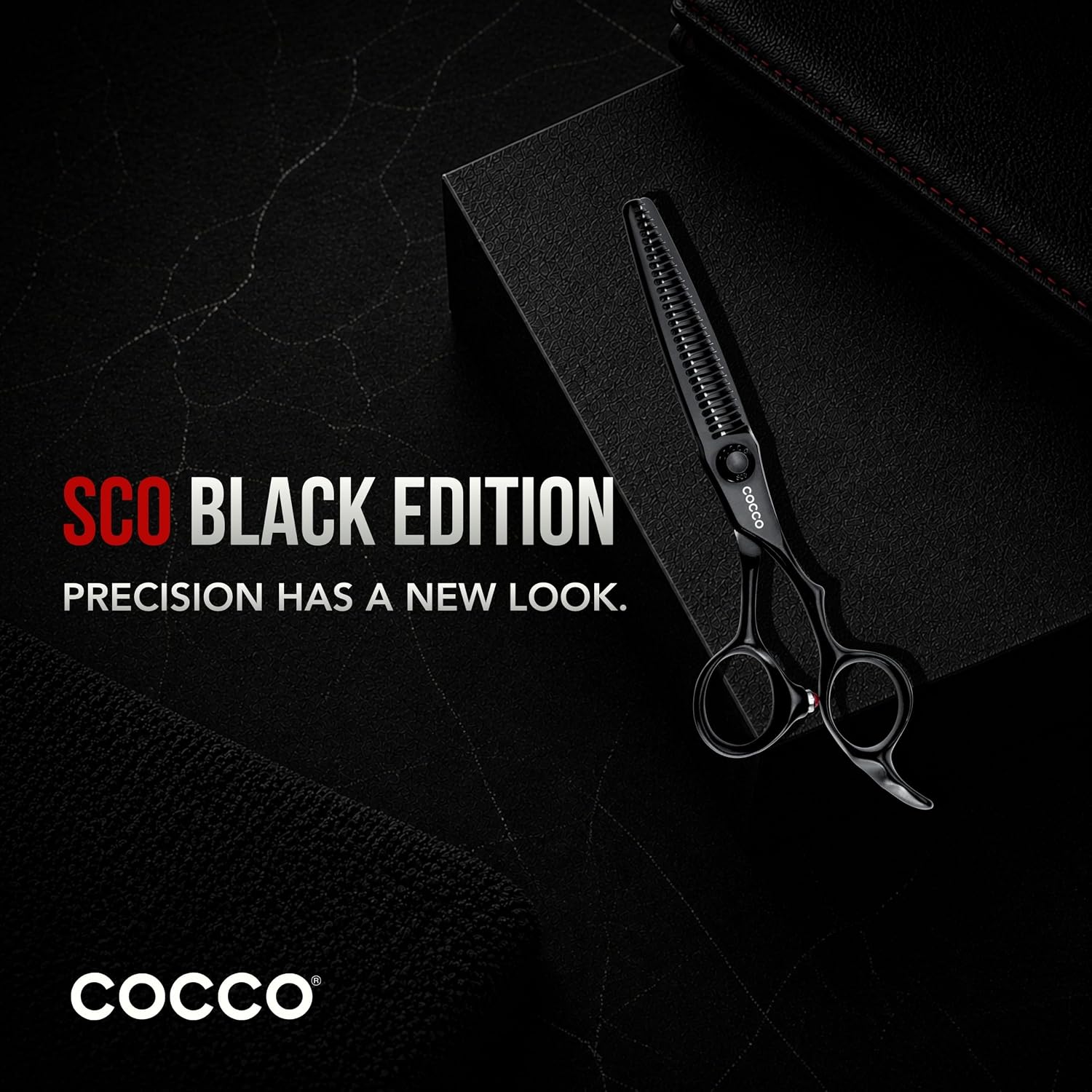 COCCO Digital Gap SCO 6.0"Thinning Shear Left Handed-Silver (10-Teeth)