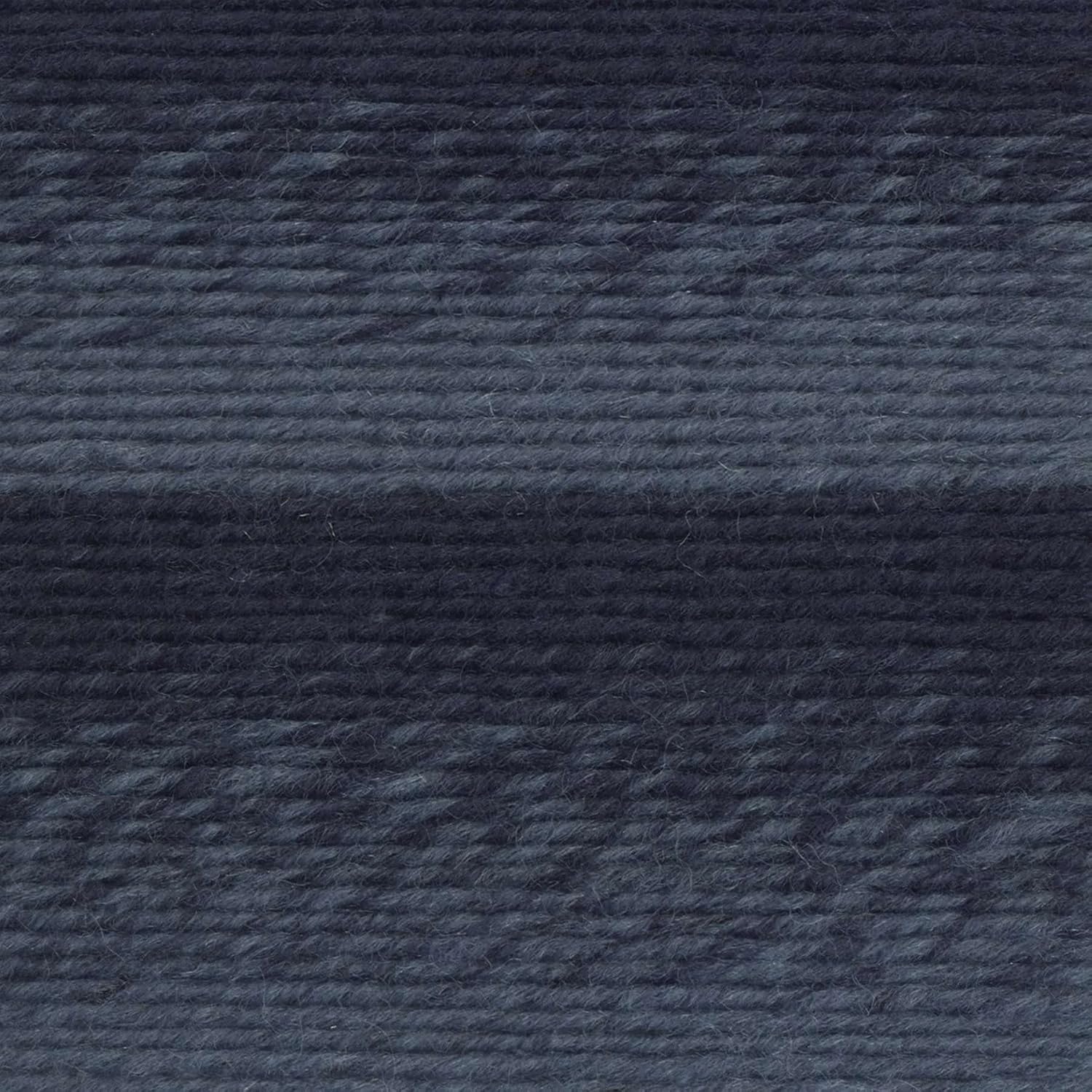 Lion Brand Scarfie Denim/Navy 826-204 (3-Skeins - Same Dye Lot) Chunky Bulky #5 Acrylic, Wool Yarn for Crocheting and Knitting with Project Bag