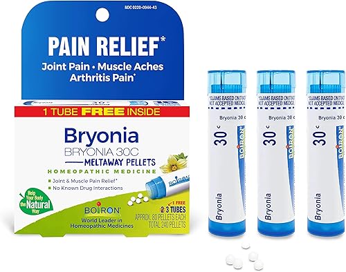 Boiron Bryonia 30C Medicina homeopática para aliviar el dolor articular, dolores musculares, dolor de artritis y rigidez muscular o articular - 3