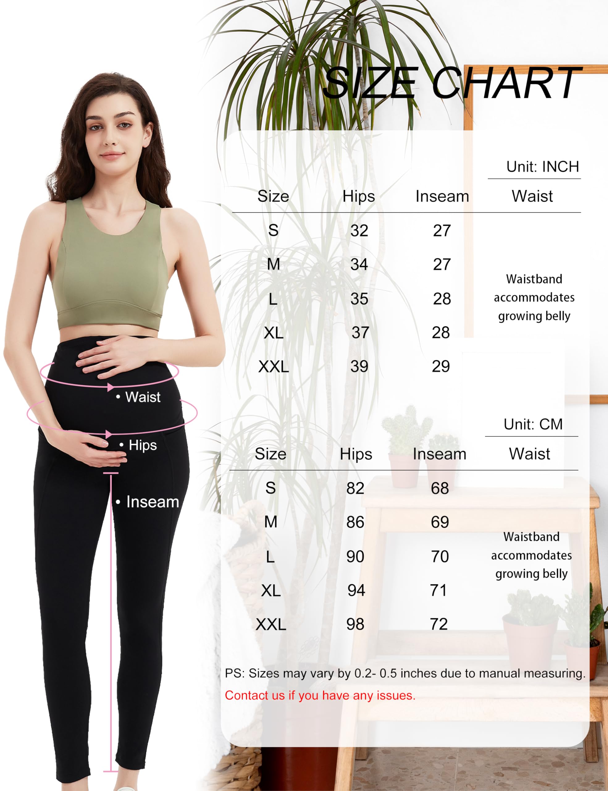 Damen-Umstandsleggings für aktives Yoga, Schwangerschaft, Workout, Hose über dem Bauch, weiche Hose für Laufen, Fitnessstudio