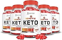 Vista 8 de Justified Laboratories Paquete de 2 gomitas Ignite Keto ACV Advanced 1000 mg Ignite Keto Gummies Formula Vinagre de sidra de manzana formulado