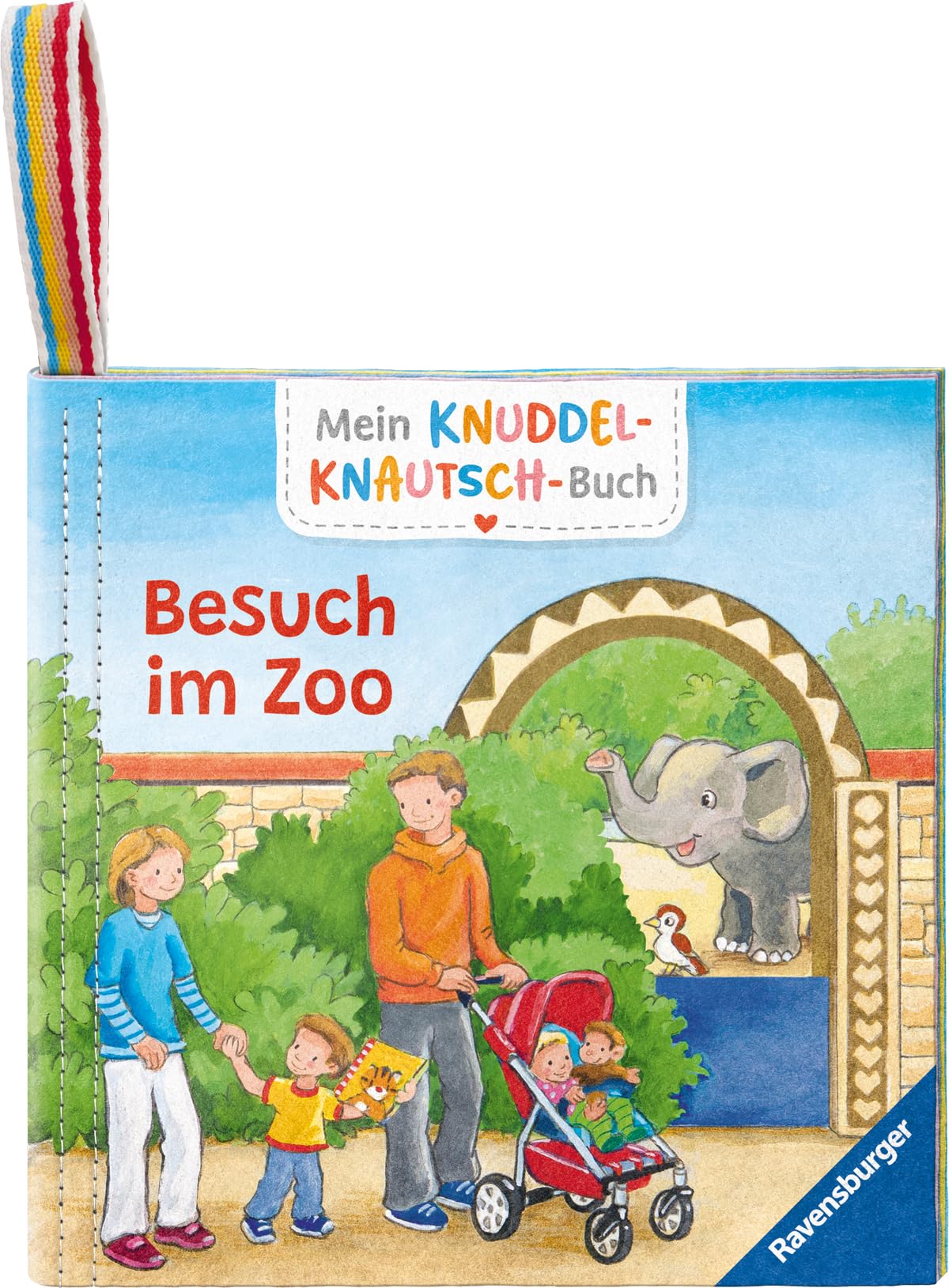 Mein Knuddel-Knautsch-Buch - Besuch im Zoo