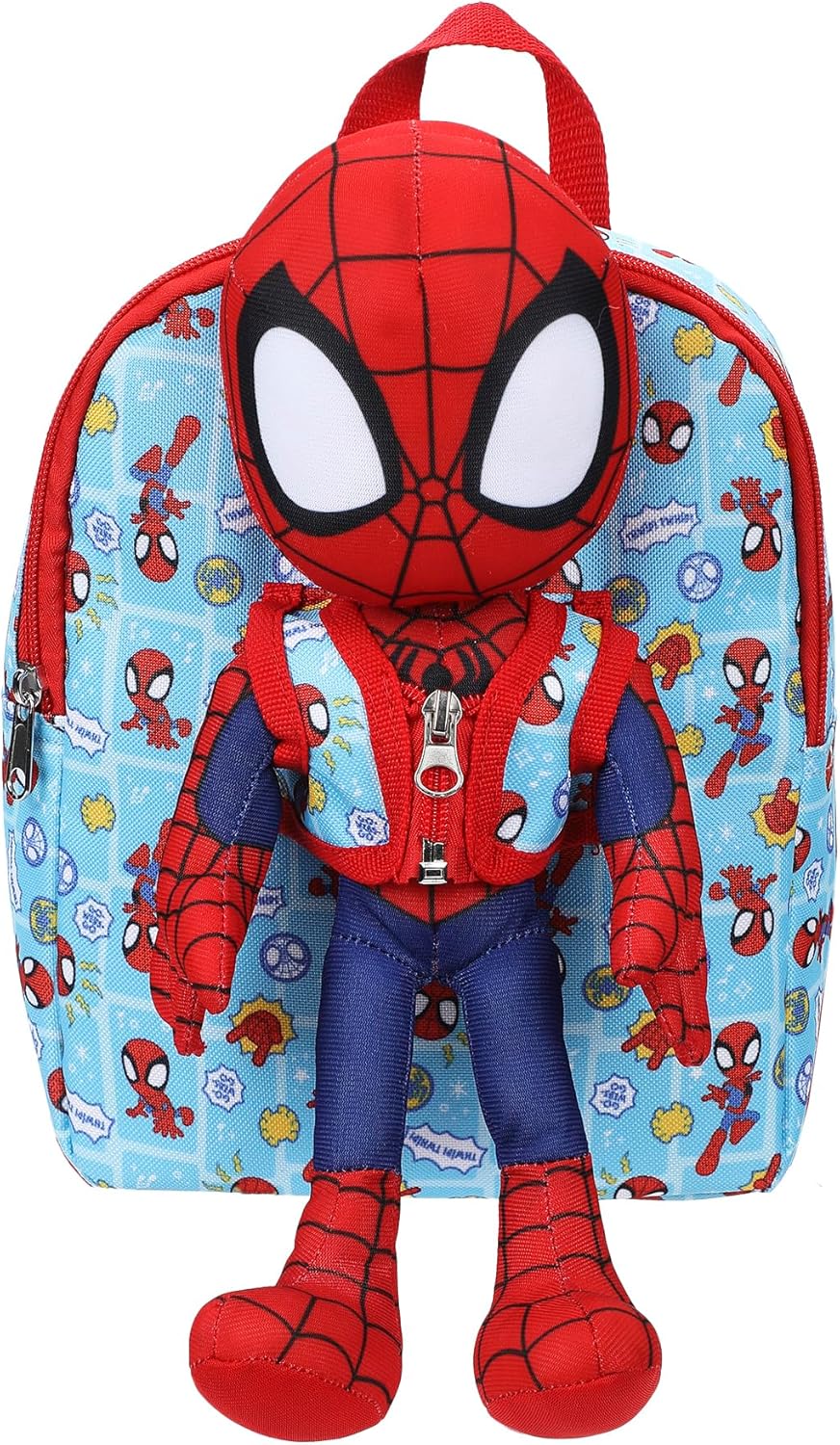 Bioworld Spidey & His Amazing Friends Plush Spidey & 10" Backpack