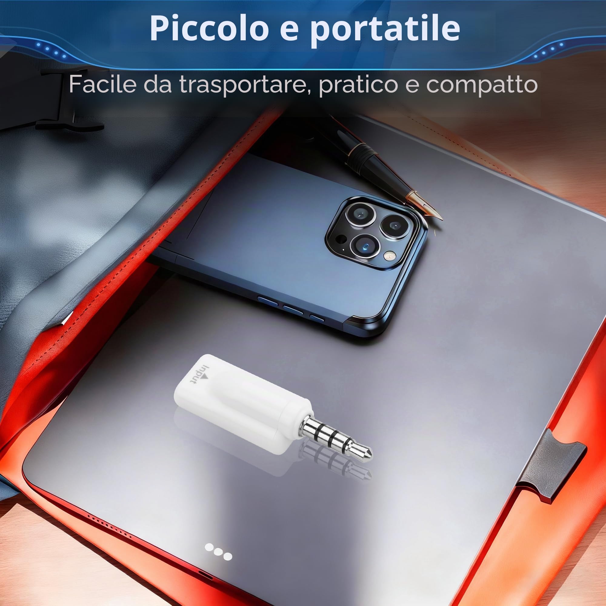 CERRXIAN 2 adattatori da USB-C a jack per cuffie da 3,5 mm, tipo C femmina (ingresso) a AUX (uscita), convertitore audio digitale per PC, tablet, laptop, microfono, altoparlante