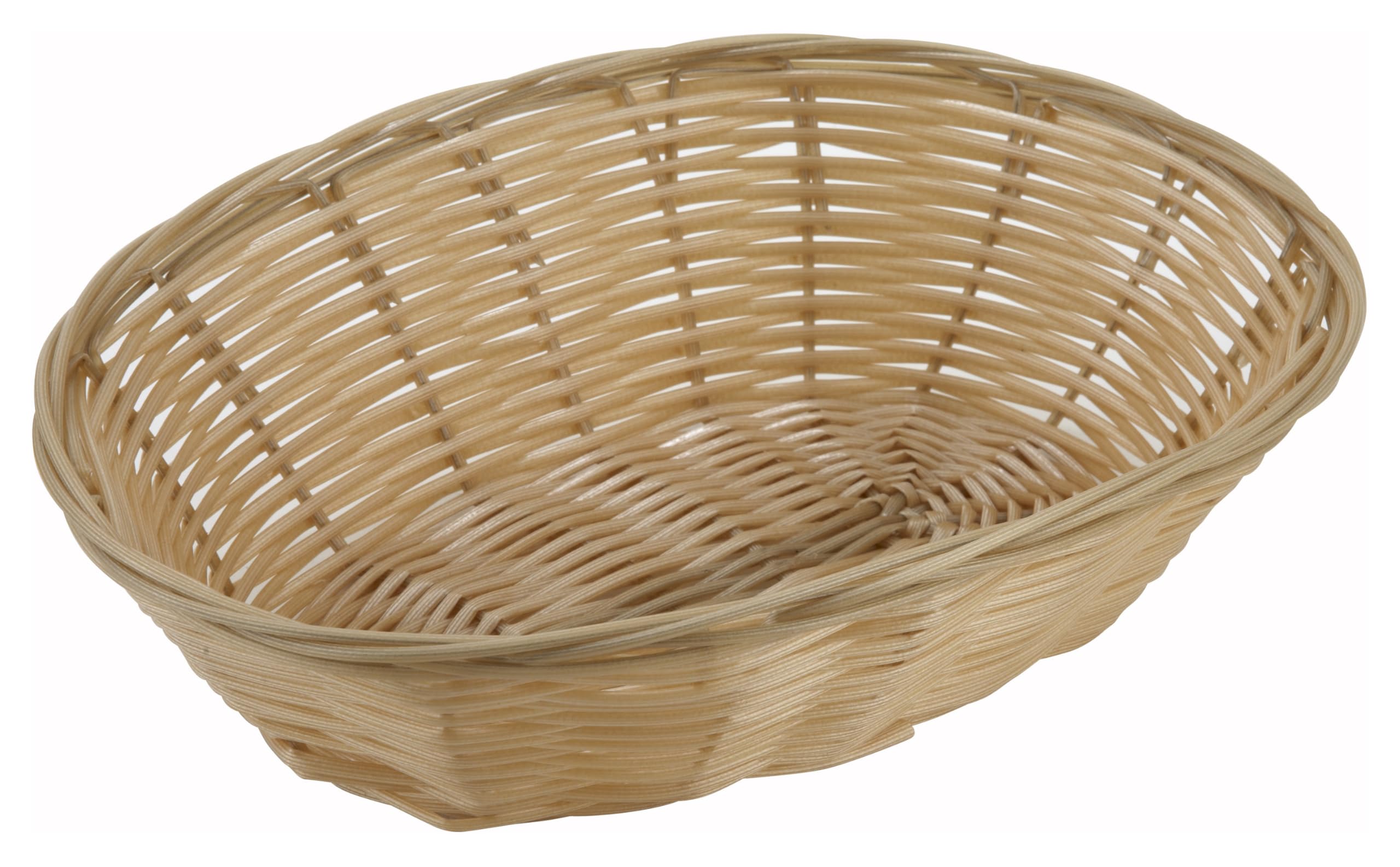 Panier ovale poly tissé Winco haute finition pour service de table