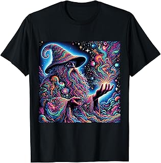 Cosmic Wizard PLUR Rave Outfit Festival Essential Graphic T-Shirt
