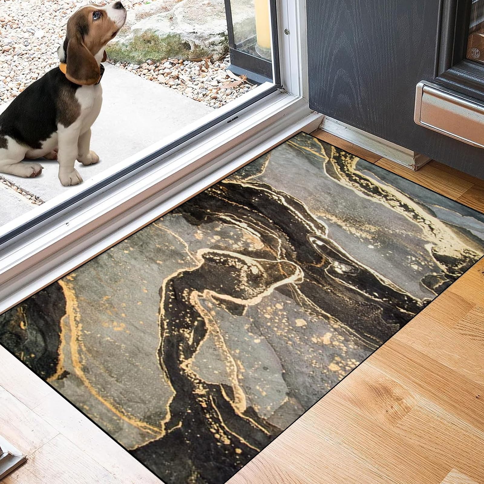 Alfombra lavable 70x200 cm antideslizante que elimina resbalones y suciedad en la cocina