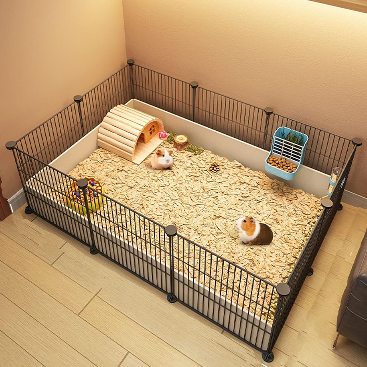 Curated visual reference: Amazon Com Egrex Guinea Pig Cage Pet Playpen With Waterproof Photo Inspiration