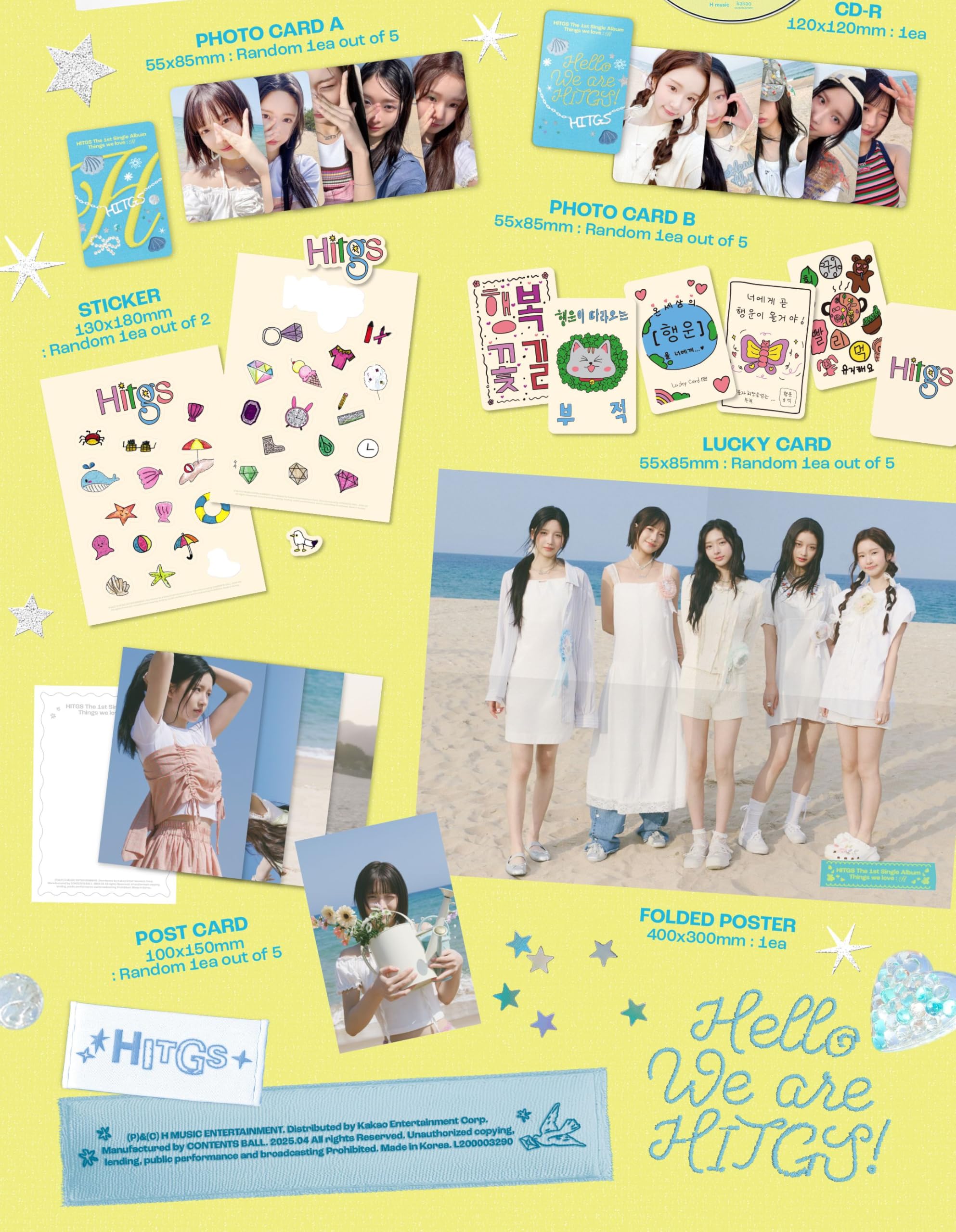 Amazon.co.jp: ヒッジス Hitgs - 1st Single Album Things we