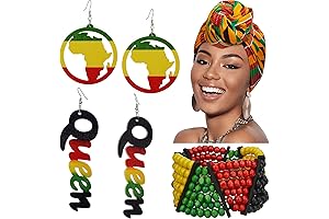 African Head Wraps for Black Women: A Stunning 4-Piece Set of Cultural Accessories