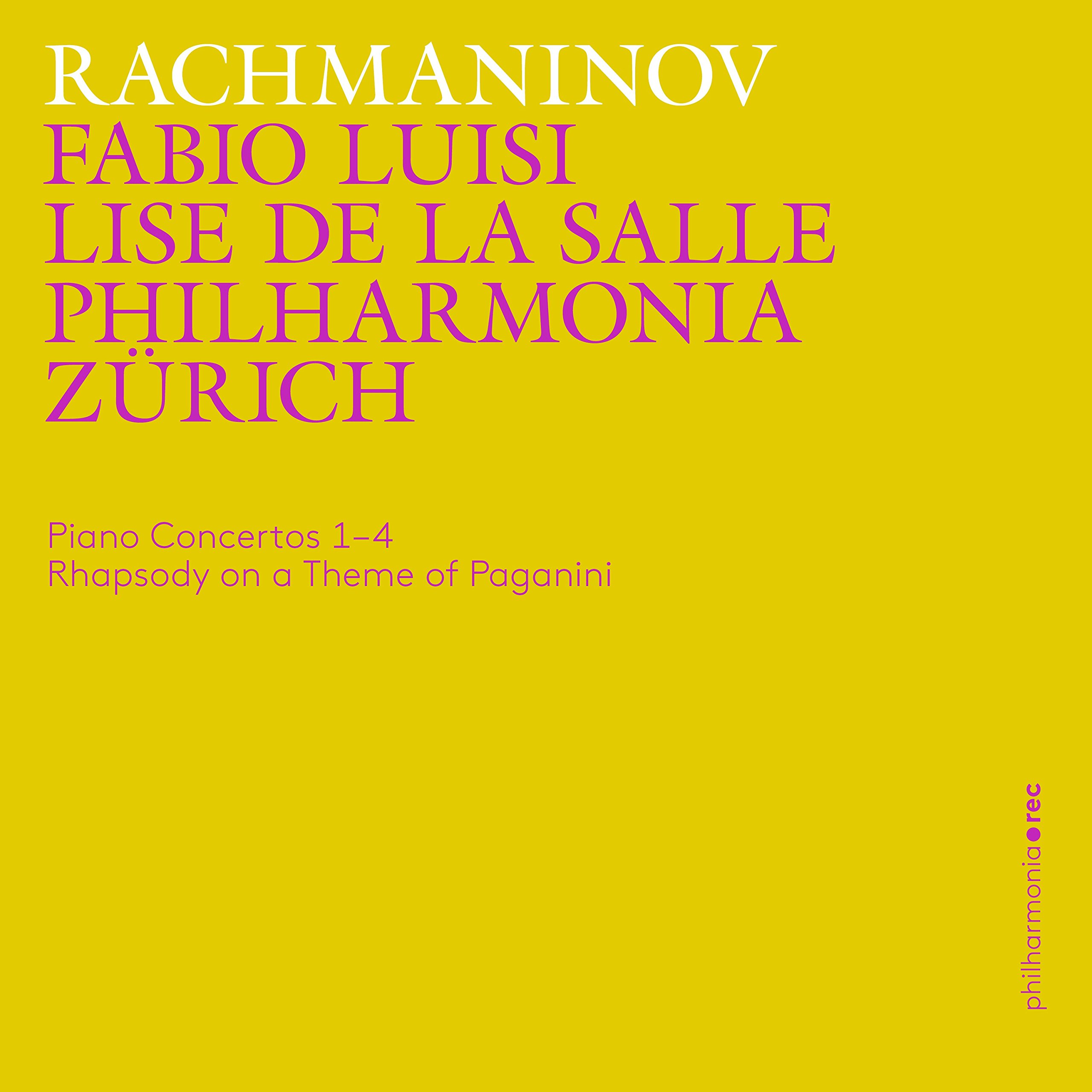 Philharmonia Zürich, Fabio Luisi & Lise de la Salle