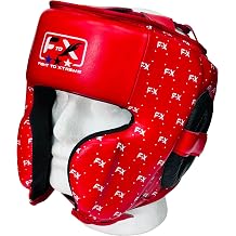 Boxing head guards boxing sparring leather head guards open chin