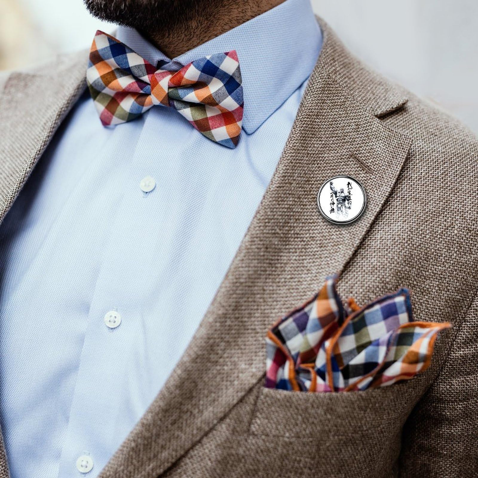 Amazon.co.jp: 北斗の拳 ピンバッジ 徽章 ネクタイピン 金属バッジピン