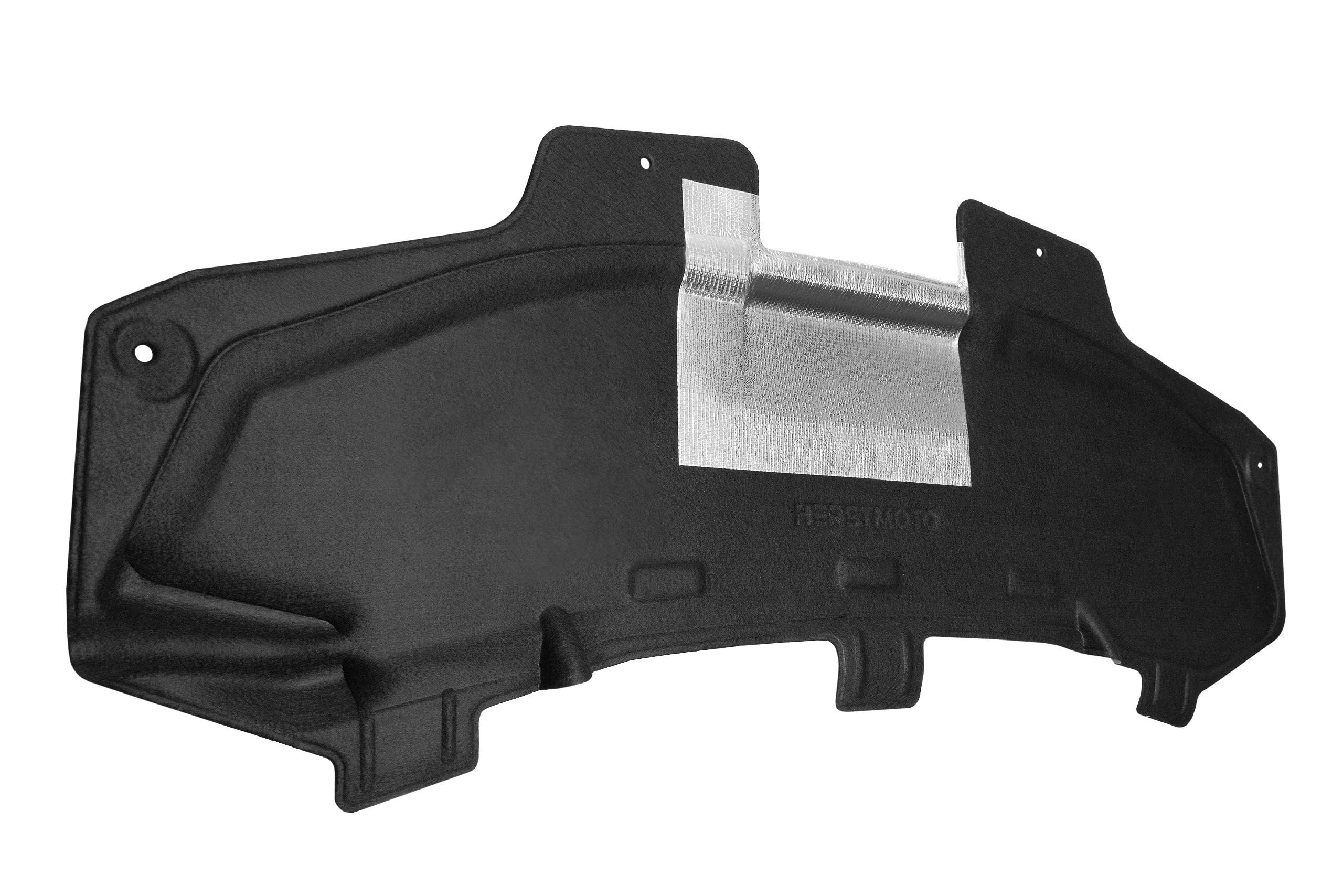 GEPCO Dämmmatte Motorhaube Motorhaubendämmung Motorraumdämmung mit Clips kompatibel mit PEUGEOT 207 2006–2012 9681498480