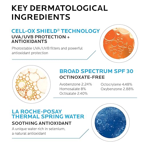 Miniatura 5 de La Roche-Posay Anthelios - Loción de agua refrescante para cuerpo y cara protector solar de amplio espectro SPF absorbe rápidamente resistente al