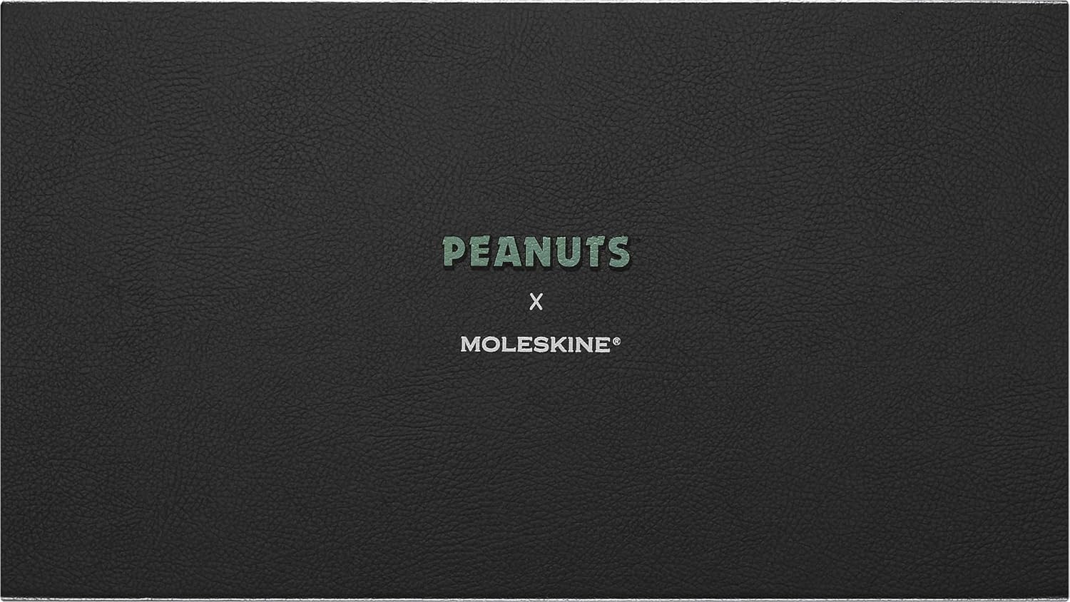 Moleskine Limited Edition Peanuts Collector's Box: Notebook, Cahier Journal, Pouch, Sticky Notes and 2 Blackwing Pencils, Cranberry Red