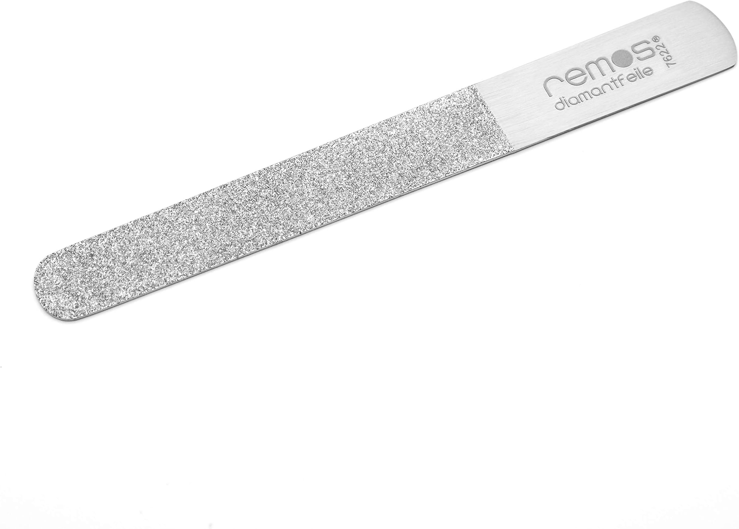 REMOS Diamond Nail File with Very Rough and fine Side - Also for Callus 15 cm
