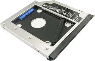 Nimitz 2nd HDD SSD Hard Drive Caddy Adapter for Dell E6430 E6530 E6420 E6520 E6320 E6330 Modular Bay with Ejector