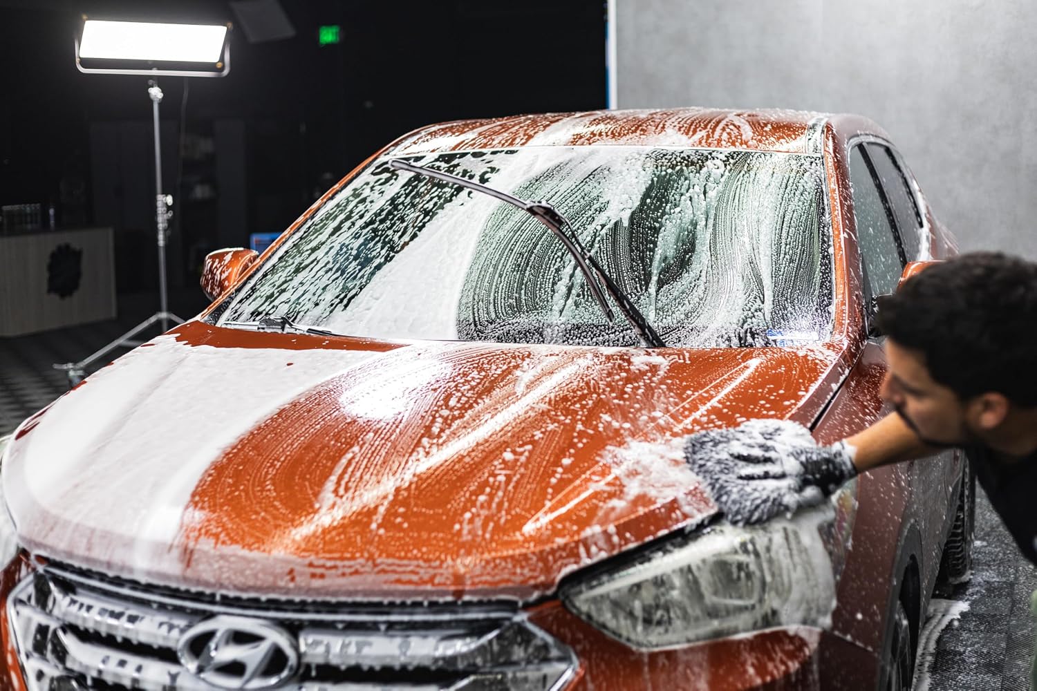 Cherry Suds Car Wash Soap - pH-Balanced Soap Creates Thick Foam in A Bucket; Safe on Waxes, Coatings, and Sealants; High Lubricity; Cherry Scent - 128 oz
