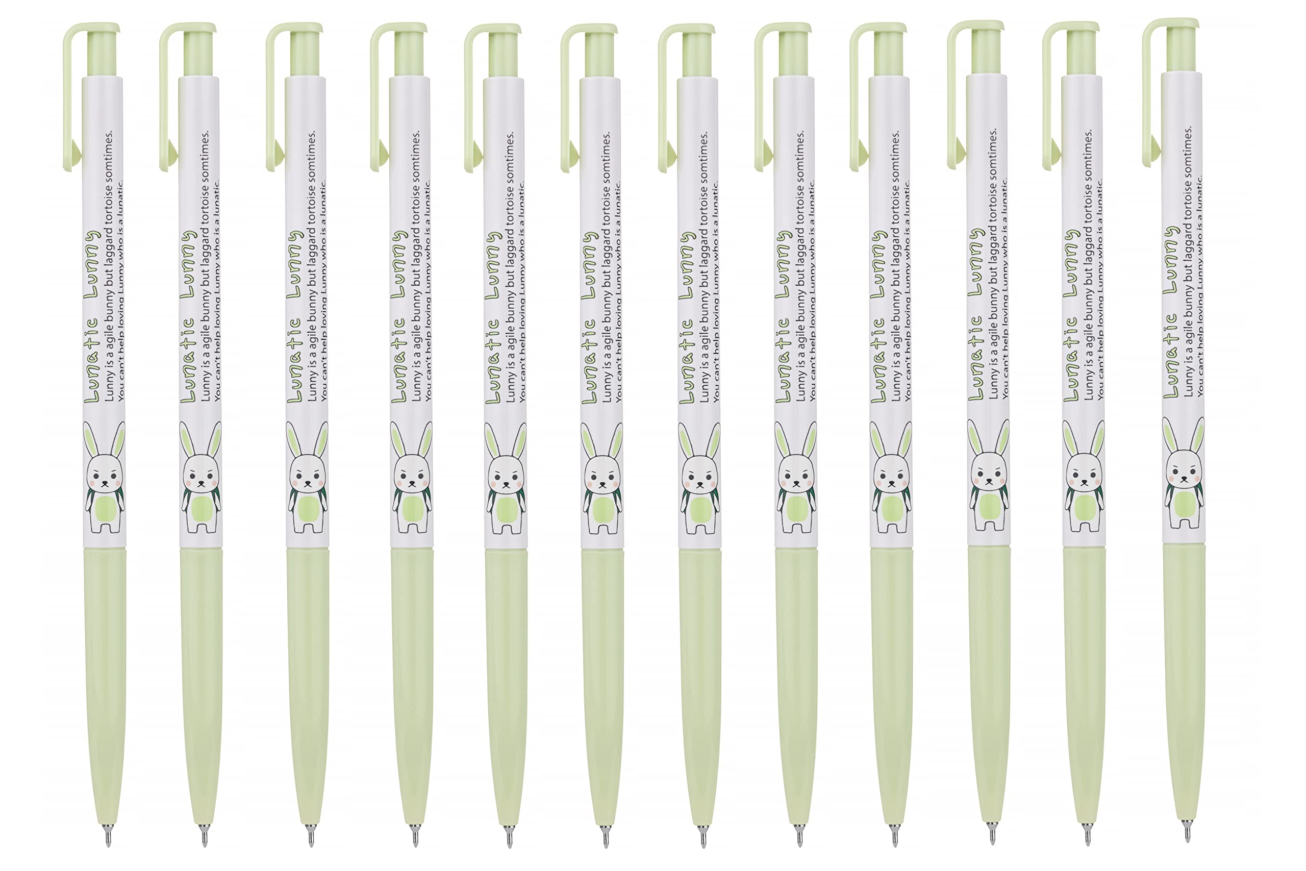 Amazon.com : ZEESOON Xeno Lunatic Lunny 0.38mm Slim Ball Point Pen