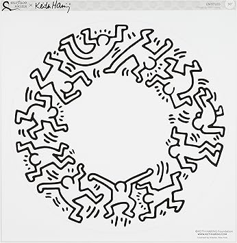 人気沸騰 Blik ブリック キースヘリング プロ仕様 ブラック ホワイト Tiles Wall Dancers ダンサーズ Haring ウォールステッカーkeith その他 Filmgarden Jp