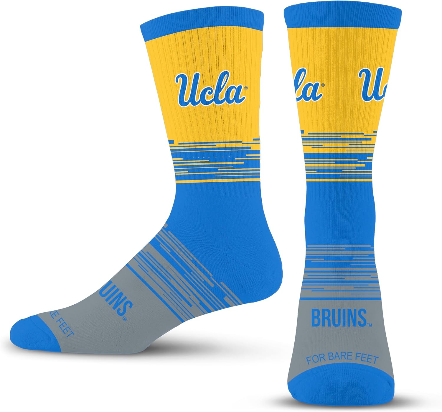 For Bare Feet NCAA mens Elevate Crew Sock