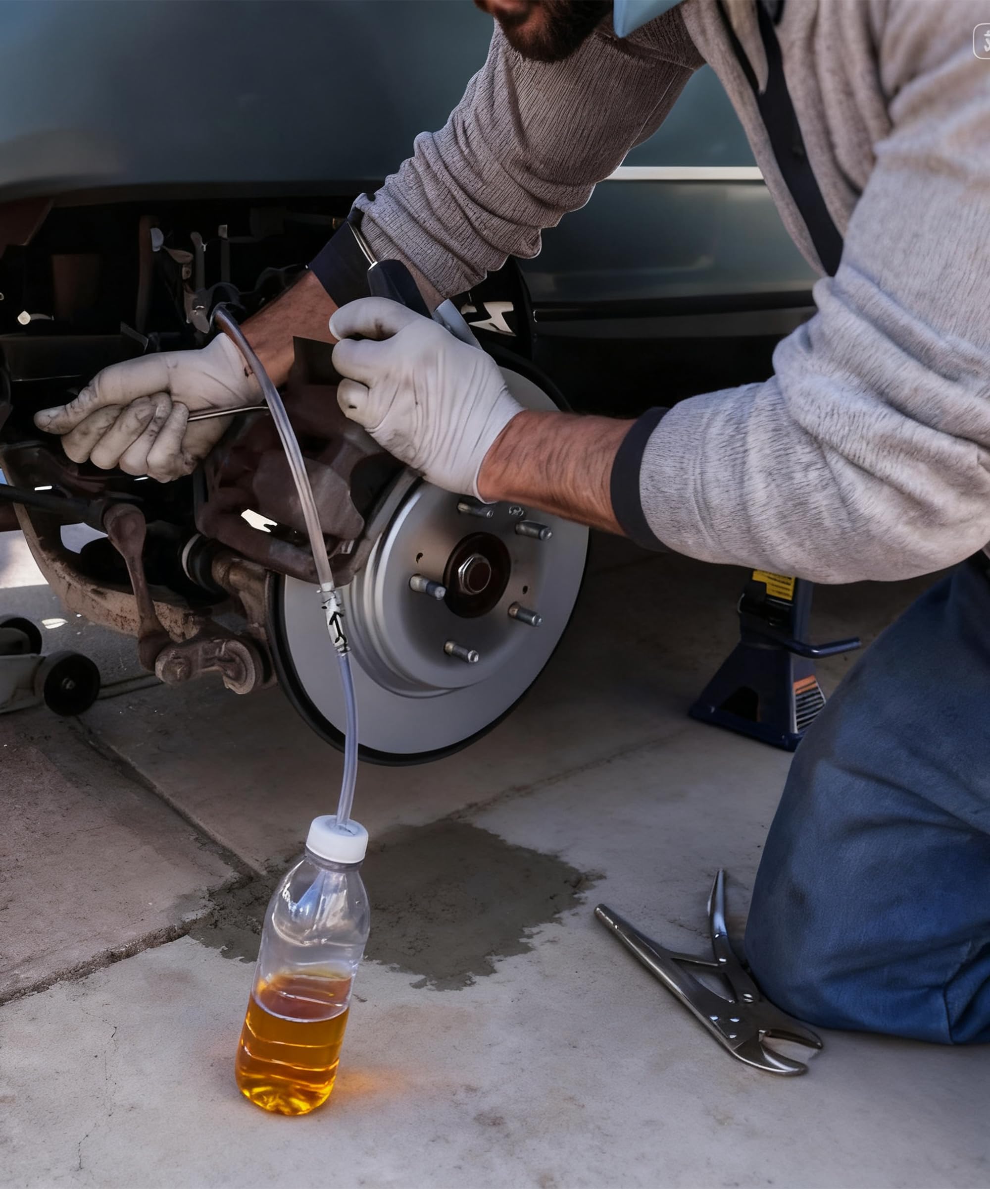 Brake Bleeder Hose Car Accessories Brake Bleeder Hose One Way Check Valve Universal One Way Check Valve Tube — view 6