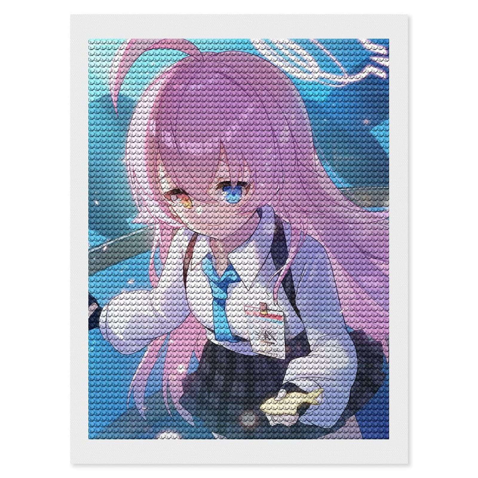 Amazon | ダイヤモンドアート ブルアカ 小鳥遊ホシノ 刺繍キット