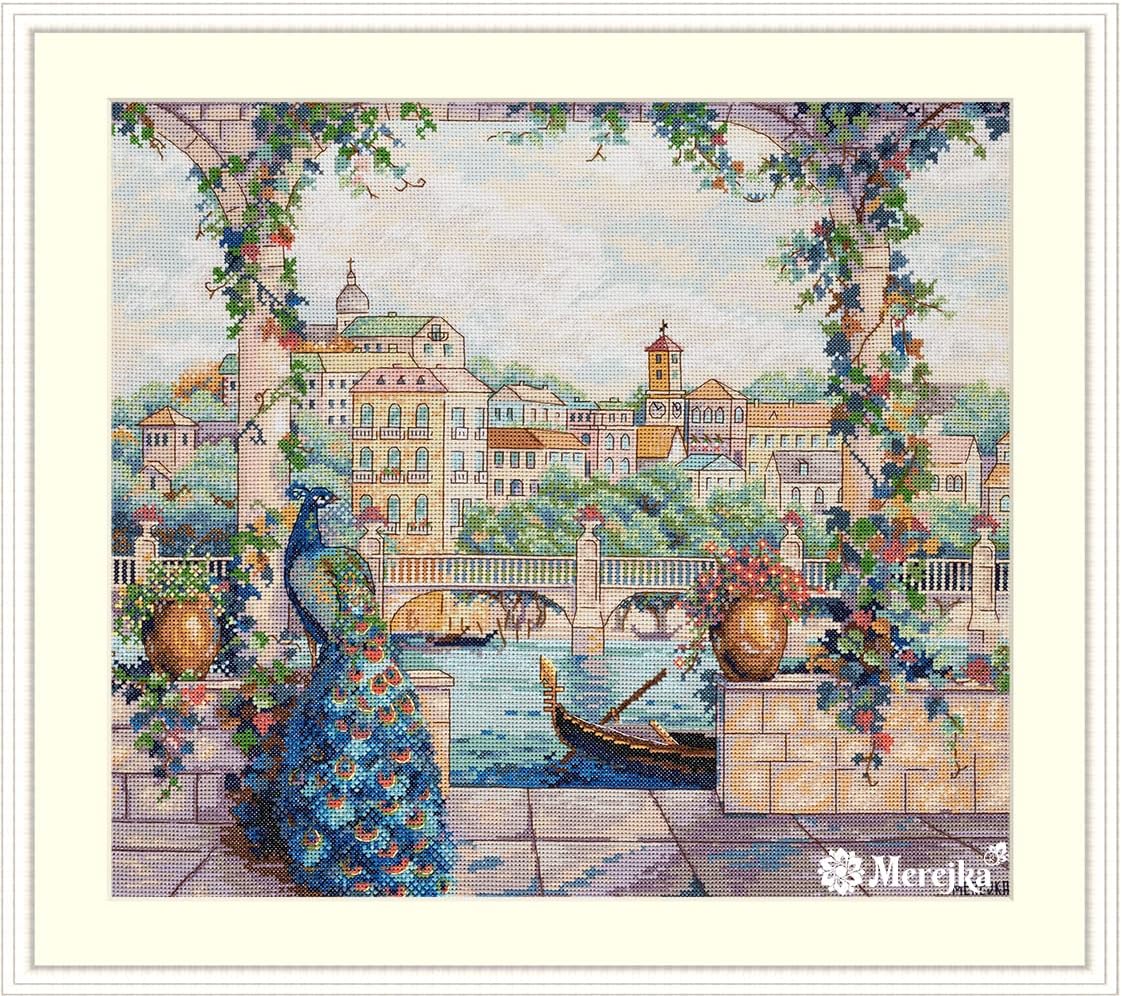 Merejka Counted Cross Stitch Kit Palace Pier