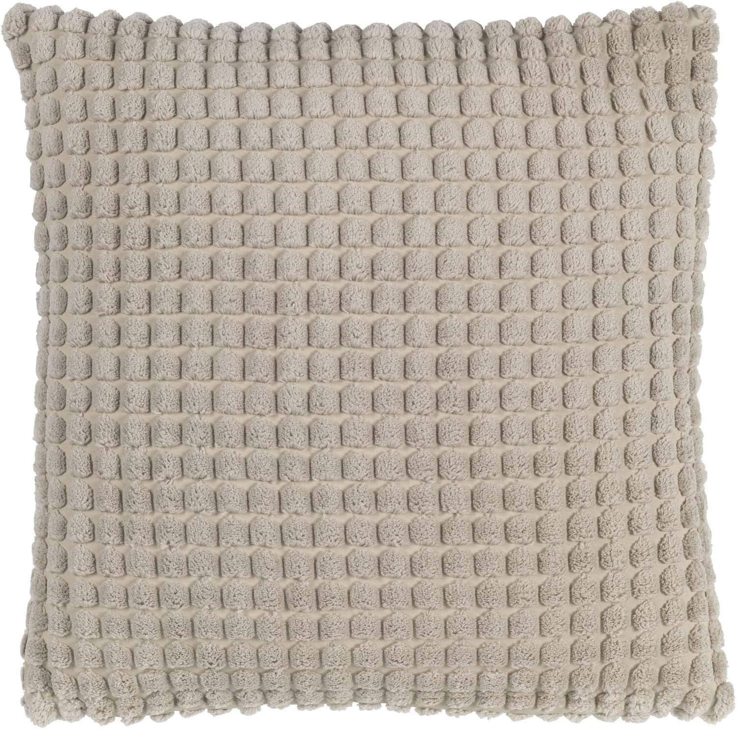Dutch Decor Rome Cushion Cover, Polyester, Sand, 70 x 5 x 70 cm