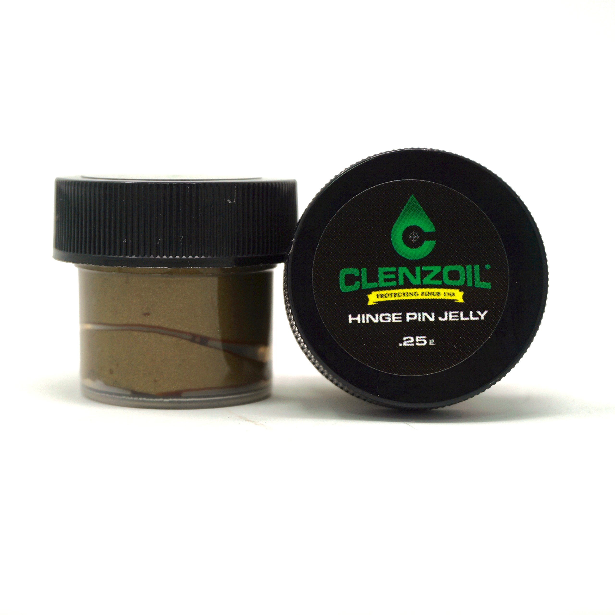 CLENZOIL Field & Range Hinge Pin Jelly Gun Grease 0.25 oz. Lube Jar Super Slick AntiSeize