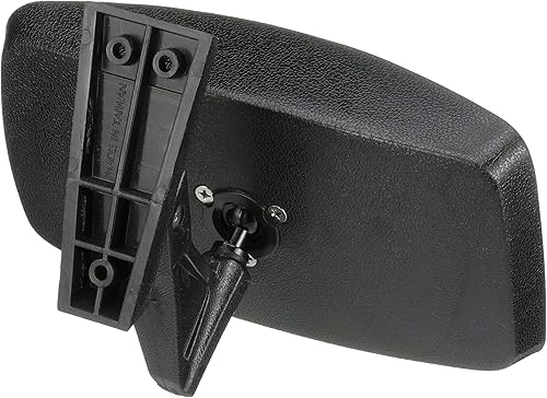 Miniatura 5 de SEACHOICE Espejo universal para barco, 8 pulg. X 4 pulg. Vidrio de seguridad convexo, carcasa de plástico ABS negro